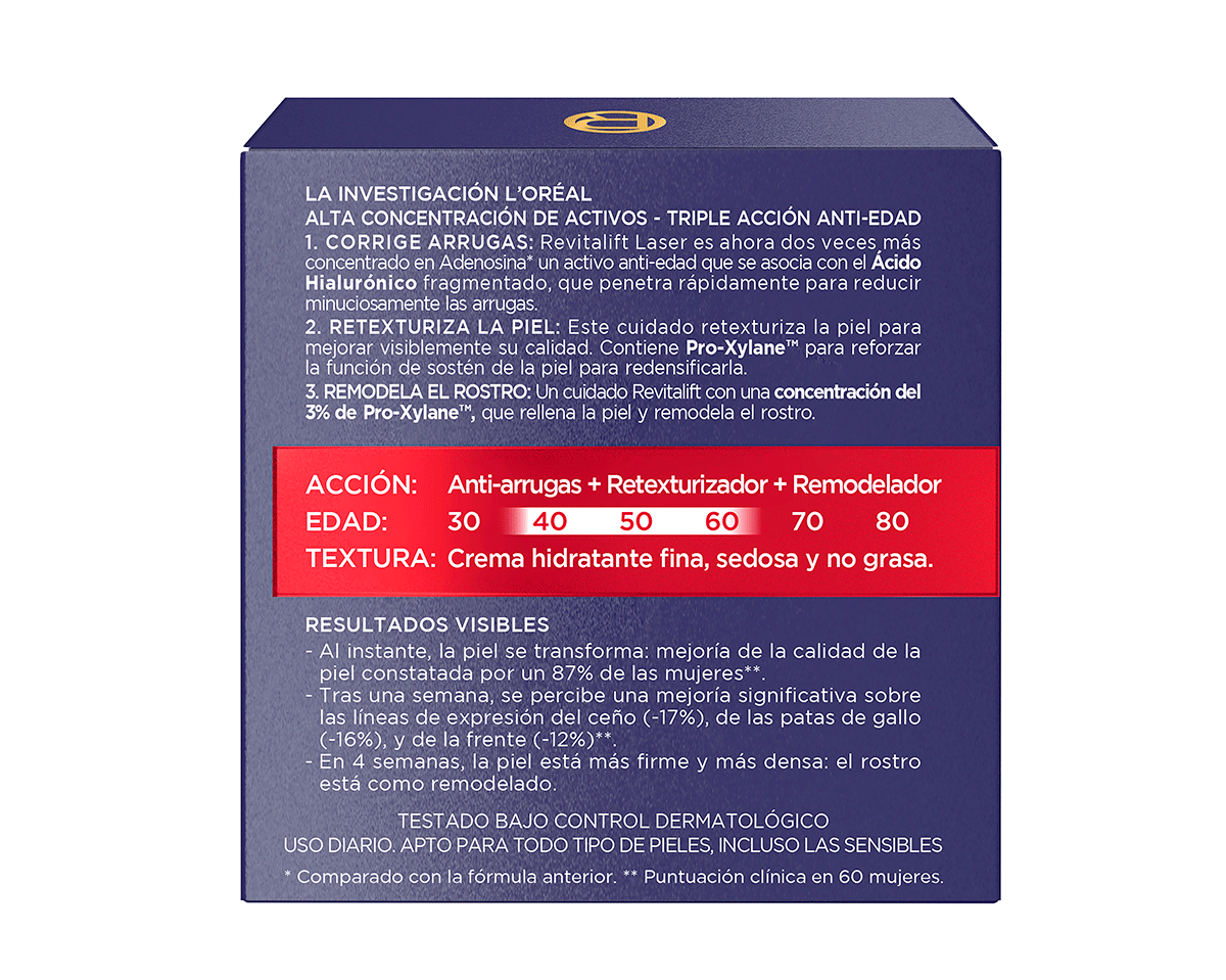CREMA DE D&Iacute;A LASER 50 ML.