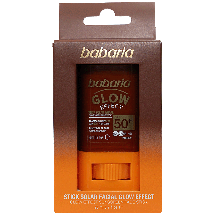 PROTECTOR FACIAL GLOW EFFECT SPF 50+ STICK 20 ML.