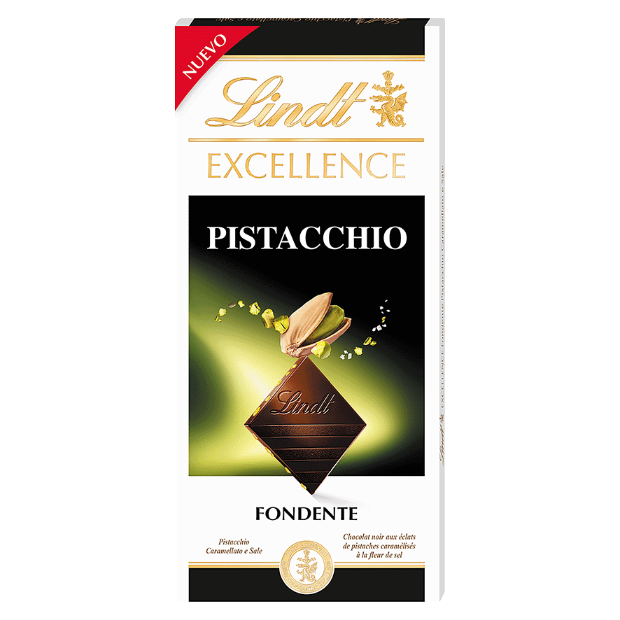 CHOCOLATE PISTACCHIO FONDENTE 100 G.