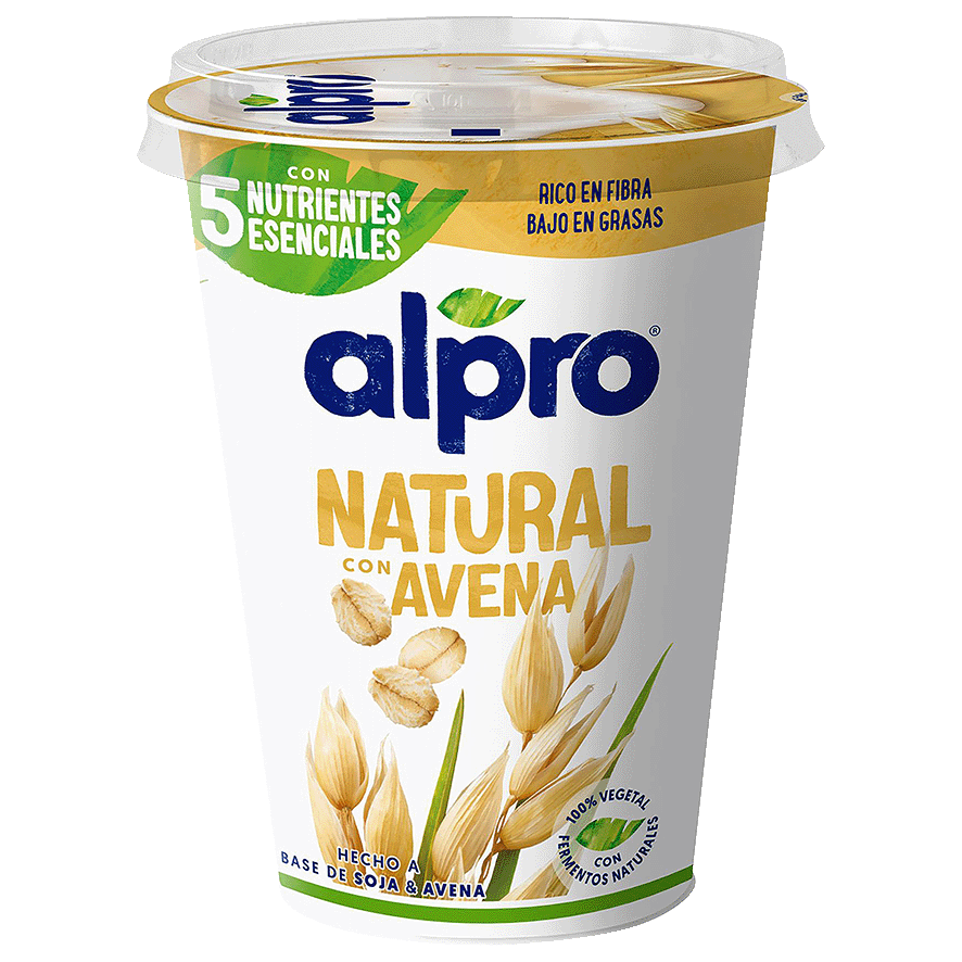 POSTRE DE SOJA DE AVENA 400 G.