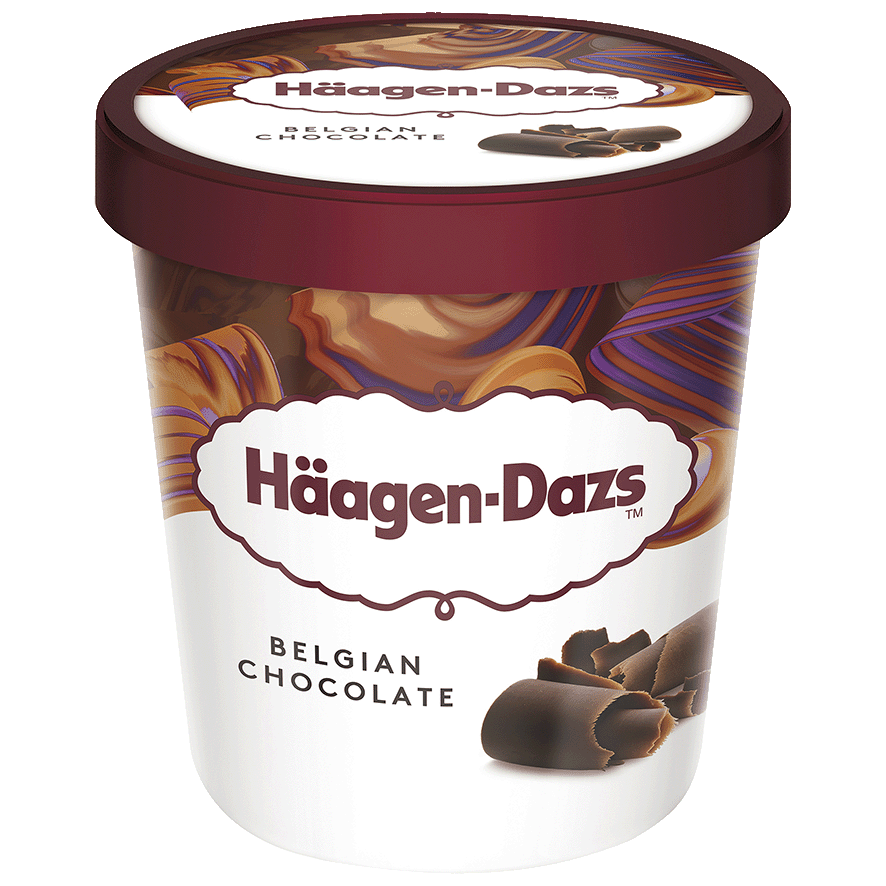 HELADO CON CHOCOLATE BELGA 400 G.