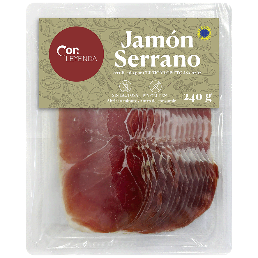 JAM&Oacute;N SERRANO 240 G.