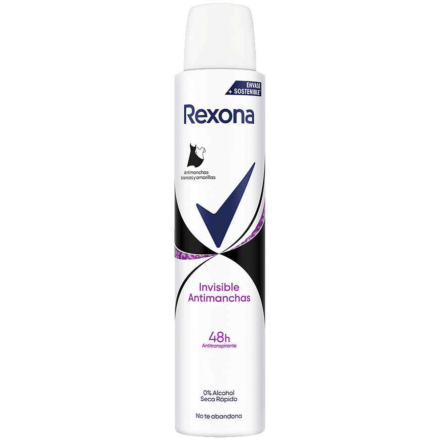 DESODORANTE INVISIBLE ANTIMANCHAS 48 H. 200 ML.