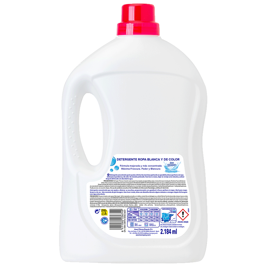 DETERGENTE L&Iacute;QUIDO PURO FRESCOR 42 LAVADOS
