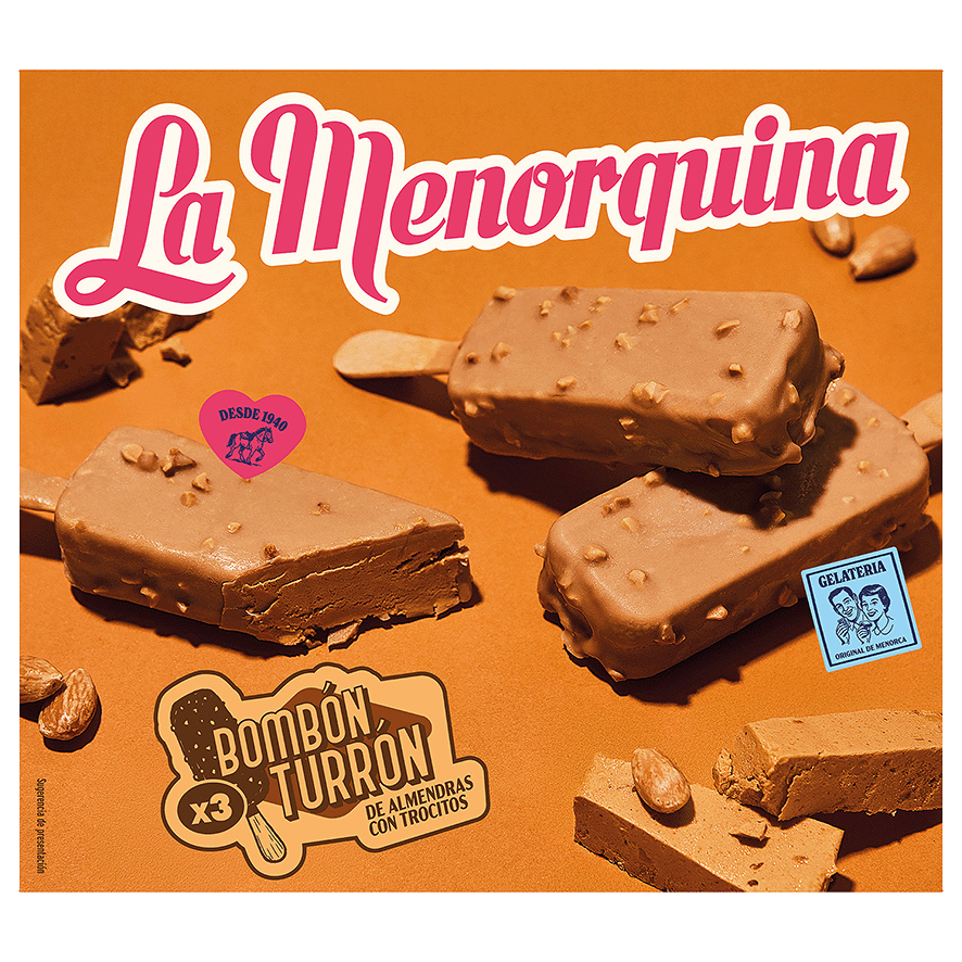 BOMB&Oacute;N TURR&Oacute;N DE ALMENDRAS 100 ML. PACK 3