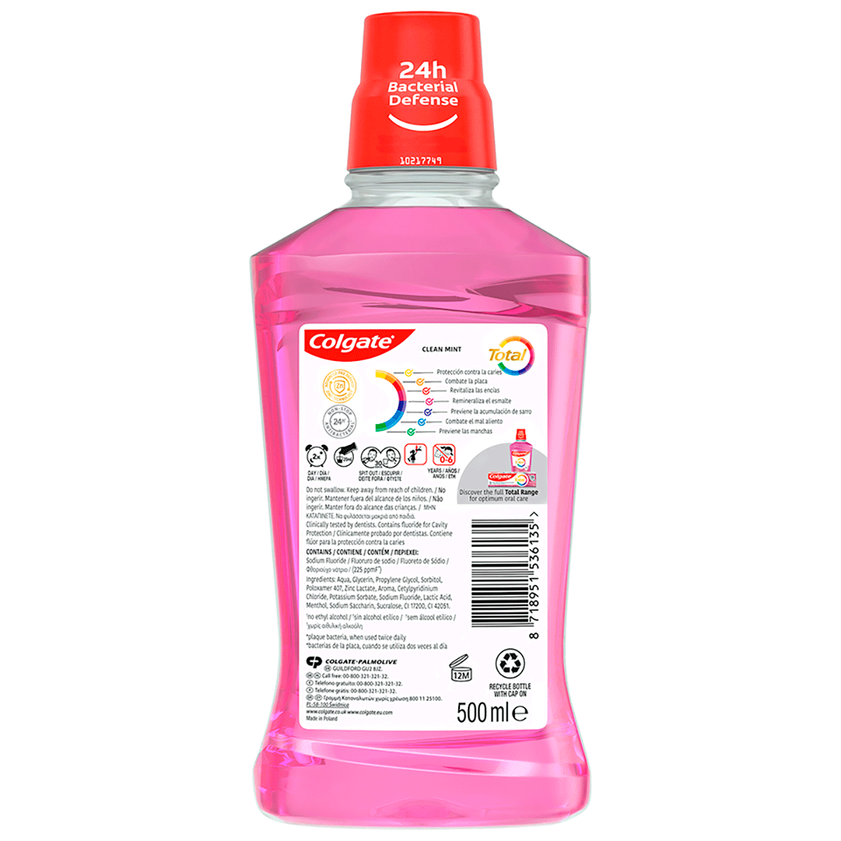 ENJUAGE ADVANCED ENC&Iacute;AS SANAS 500 ML.