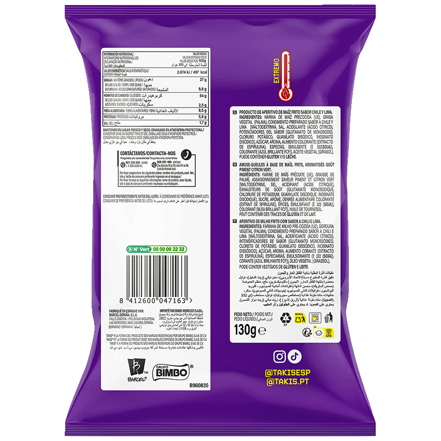 APERITIVOS HOT 130 G.