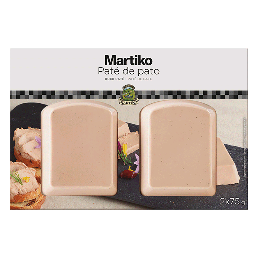 PAT&Eacute; DE PATO SUPERIOR 75 G. PACK 2