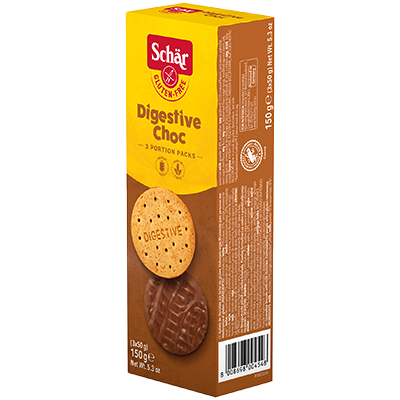 GALLETAS DIGESTIVE CHOCO 150 G.