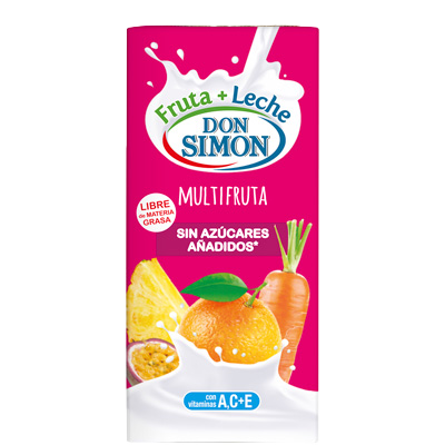 FRUTA+LECHE MULTIFRUTA 1 LITRO