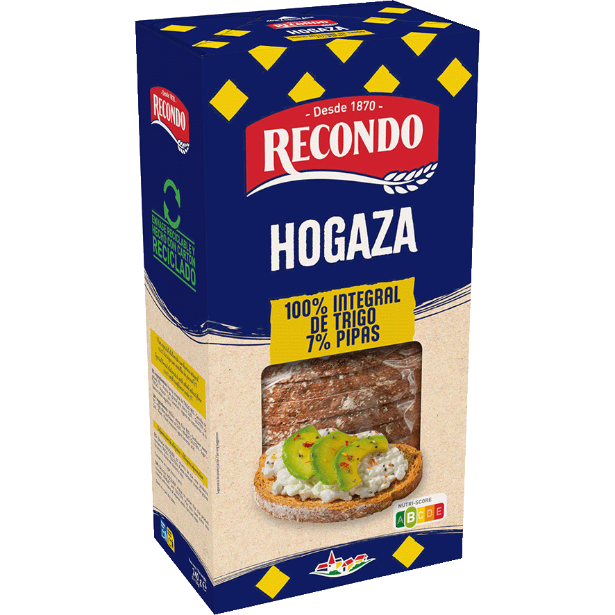 HOGAZA 100% INTEGRAL CON PIPAS 240 G.
