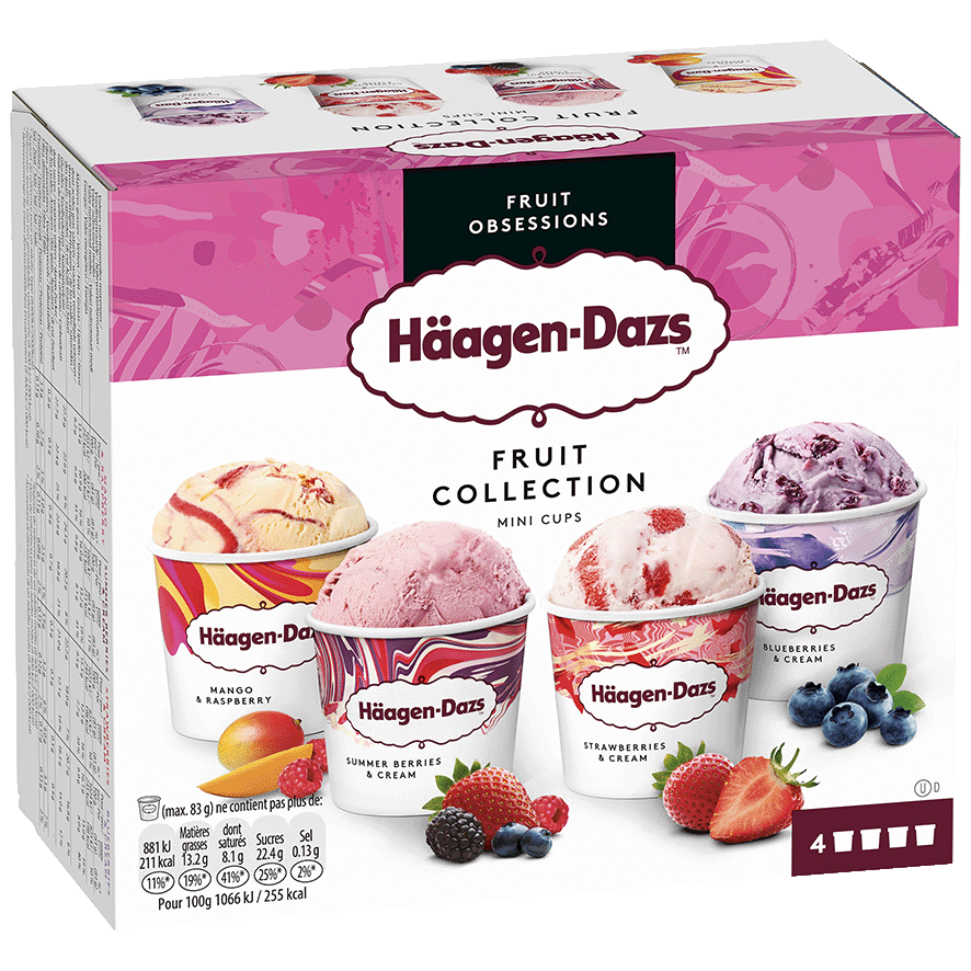 HELADO FRUIT COLLECTION 4 UDS.