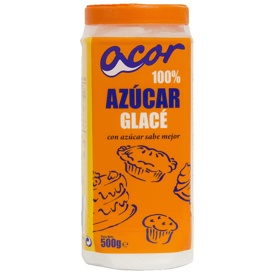 AZ&Uacute;CAR GLAC&Eacute; 500 G.