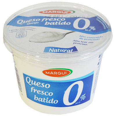 QUESO FRESCO BATIDO 0% MG 500 G.