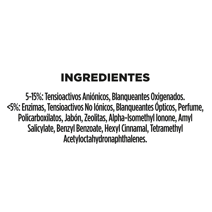DETERGENTE EN POLVO 50 LAVADOS