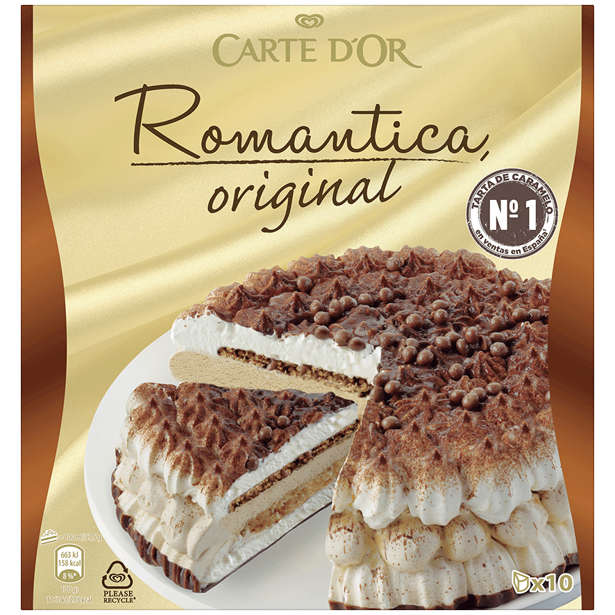 TARTA ROM&Aacute;NTICA 1 LITRO