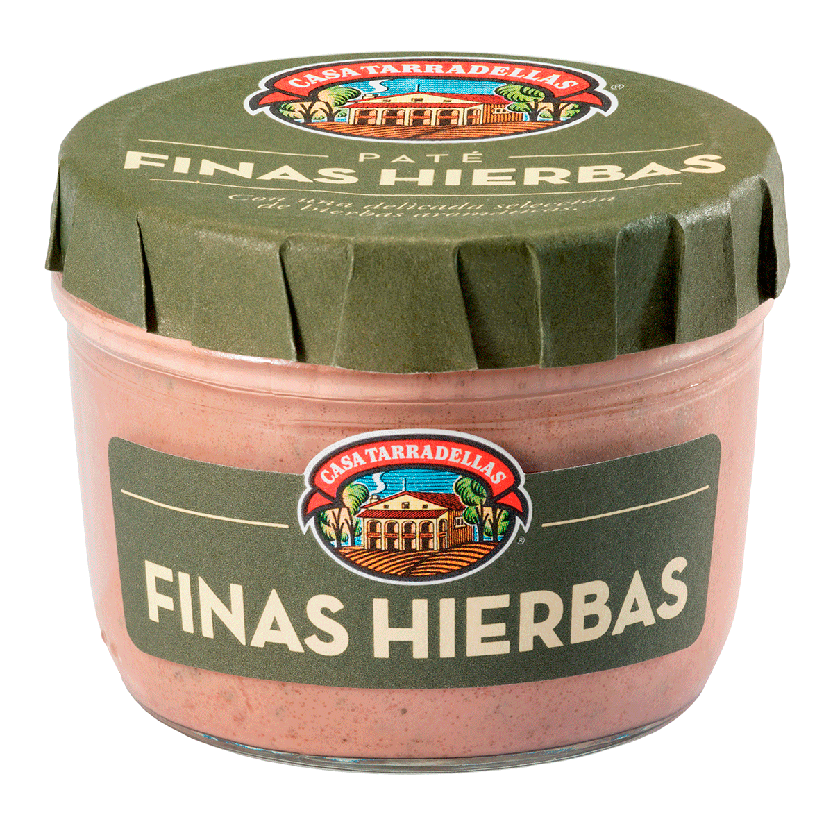 PAT&Eacute; A LAS FINAS HIERBAS 125 G.