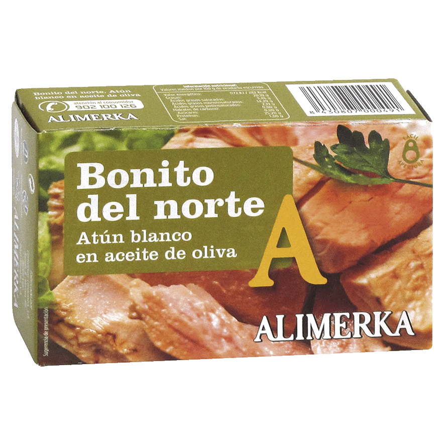 BONITO EN ACEITE DE OLIVA 72 G.