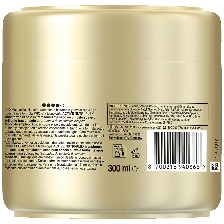 MASCARILLA HYDRA REVITALIZA 300 ML.