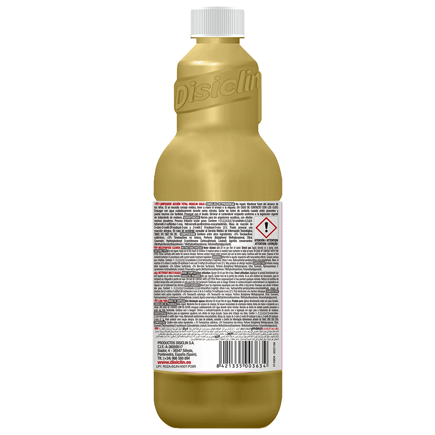 LIMPIADOR GOLD 1 LITRO