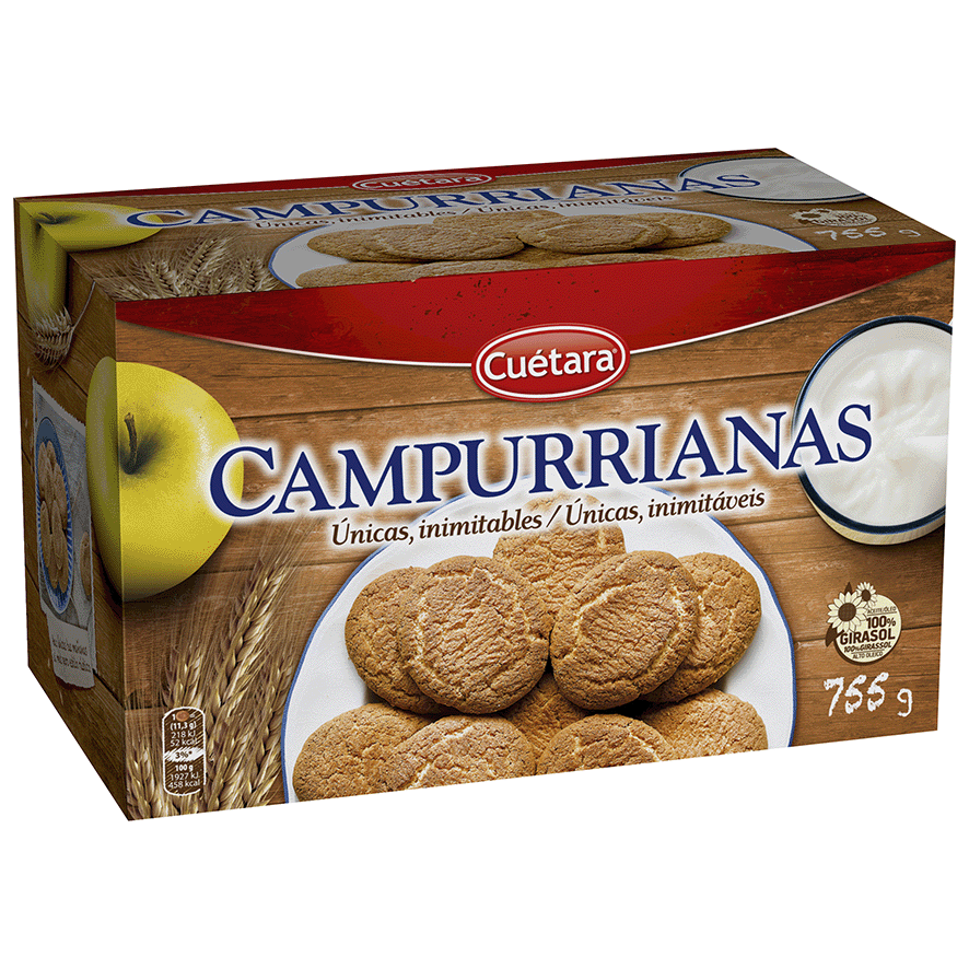GALLETAS CAMPURRIANAS 755 G.
