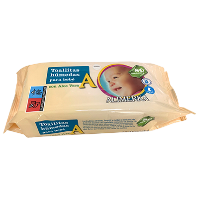 TOALLITAS H&Uacute;MEDAS PARA BEB&Eacute; 80 UDS.
