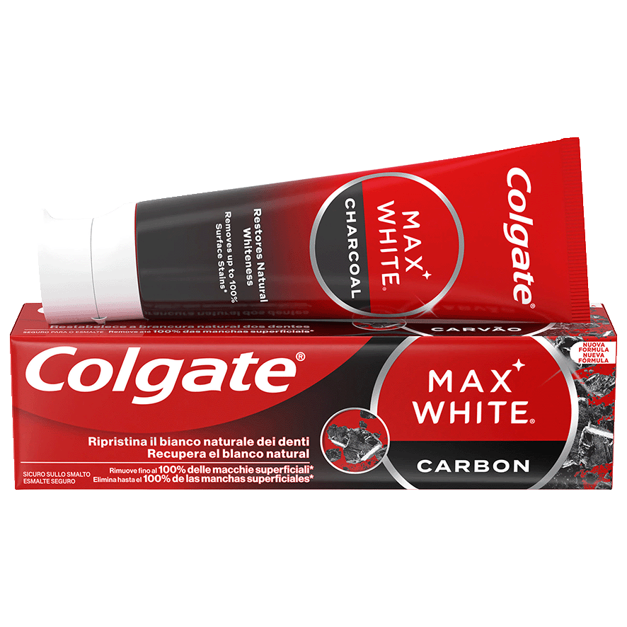 DENT&Iacute;FRICO MAX WHITE CARBON 75 ML.