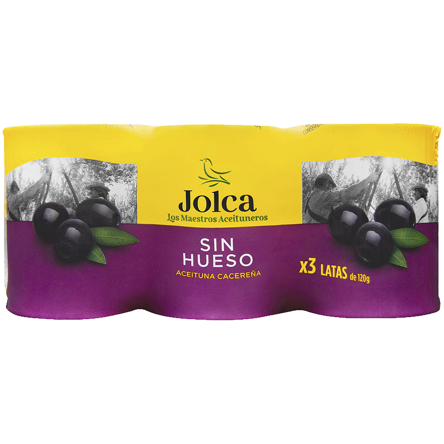 ACEITUNAS NEGRAS SIN HUESO 150 G.
