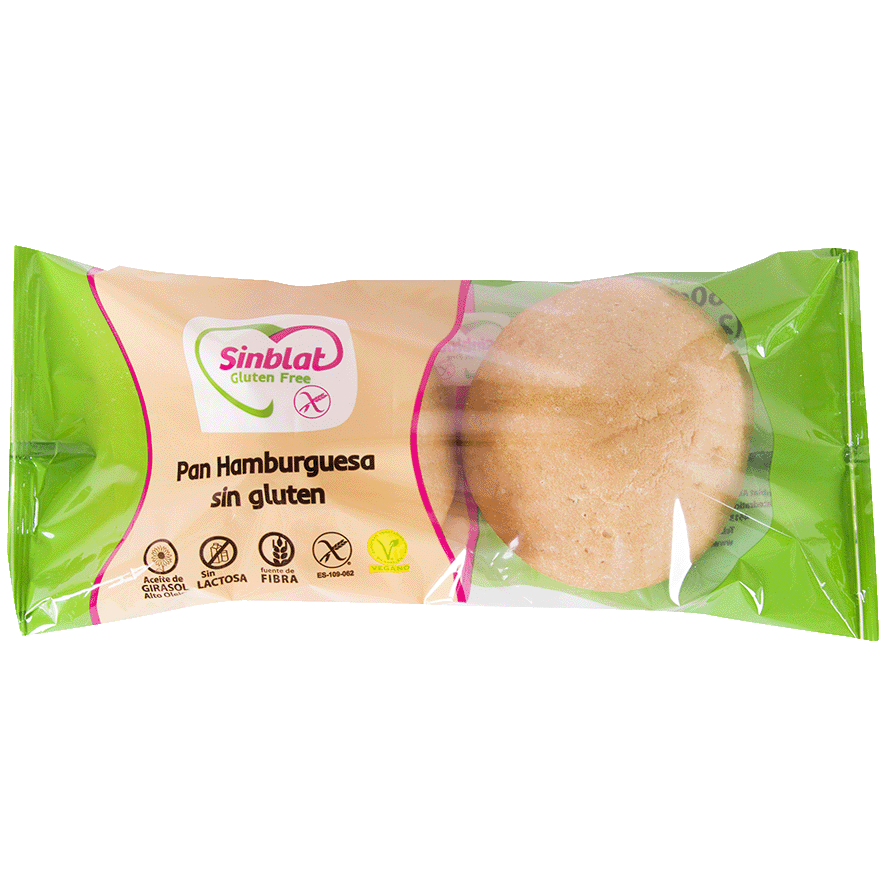 PAN HAMBURGUESA SIN GLUTEN 2 UDS.