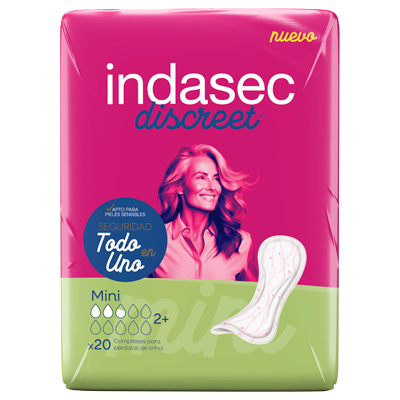 COMPRESA MINI INCONTINENCIA 20 UDS.