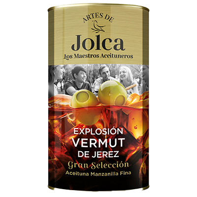 ACEITUNAS RELLENAS EXPLOSION VERMUT 150 G.
