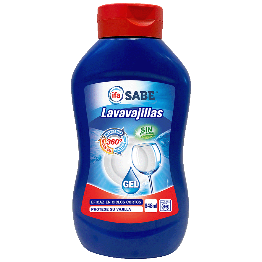 LAVAVAJILLAS GEL 648 ML.