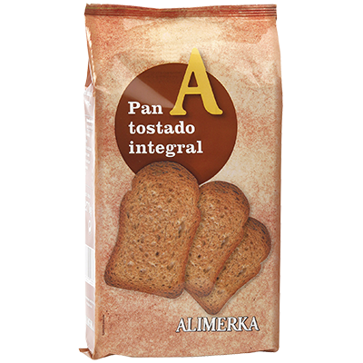 PAN TOSTADO INTEGRAL 270 GRS.