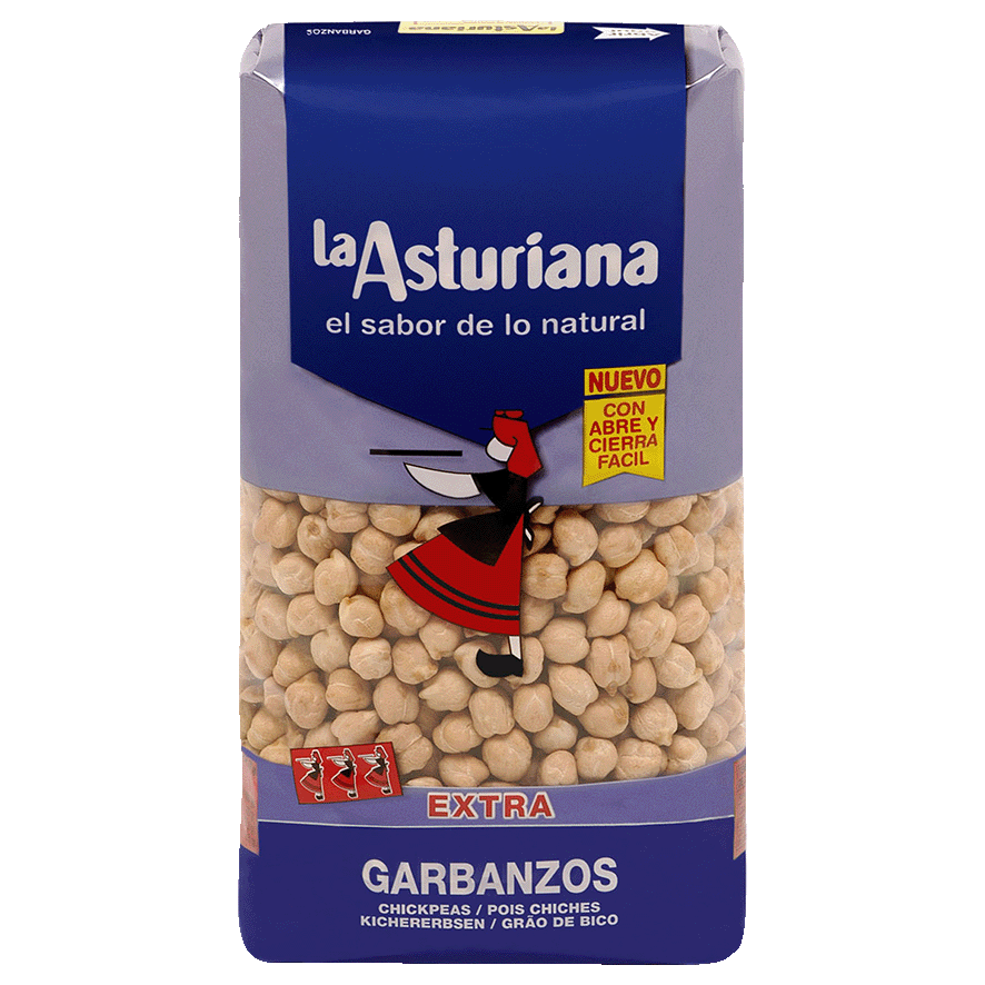GARBANZOS EXTRA 3 SILUETAS 1 KILO