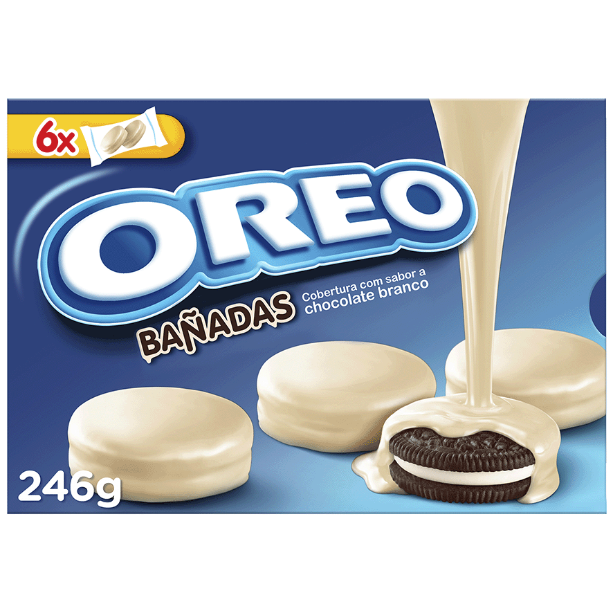 GALLETAS BA&Ntilde;ADAS EN CHOCOLATE BLANCO 246 G.