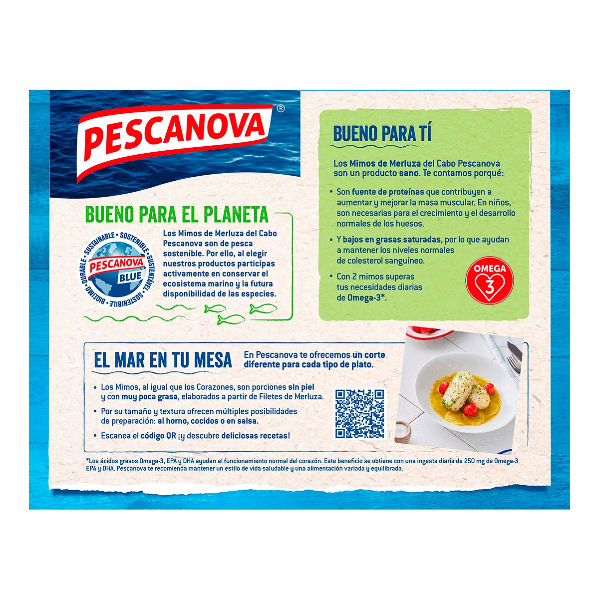 MIMOS DE MERLUZA 360 G.