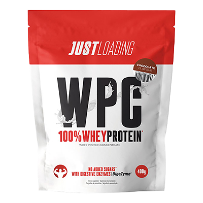PROTE&Iacute;NA WHEY 100% SABOR CHOCOLATE 400 G.