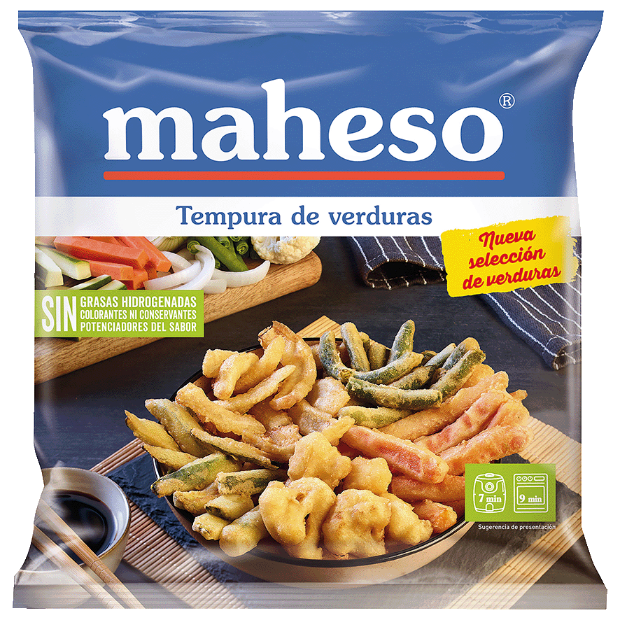 TEMPURA DE VERDURAS 350 G.