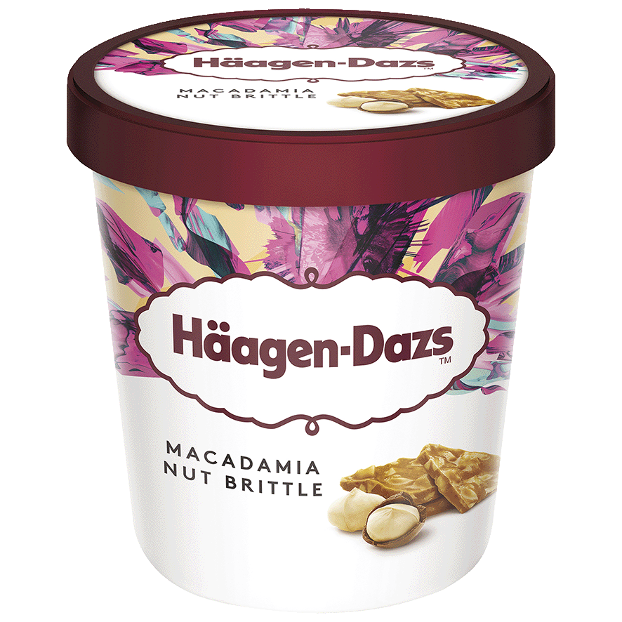 HELADO CON NUECES DE MACADAMIA 400 G.