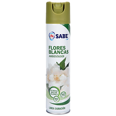 AMBIENTADOR FLORES BLANCAS 300 ML.