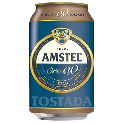 CERVEZA TOSTADA ORO 0,0% ALCOHOL 33 CL.