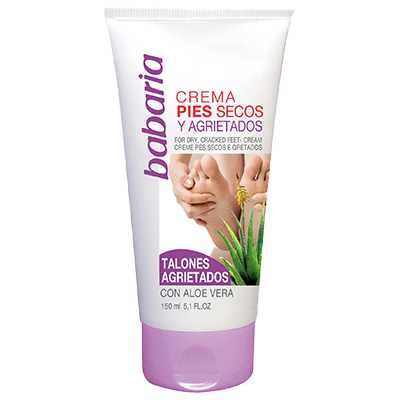 CREMA ALOE VERA PIES SECOS-AGRIETADOS 150 ML.
