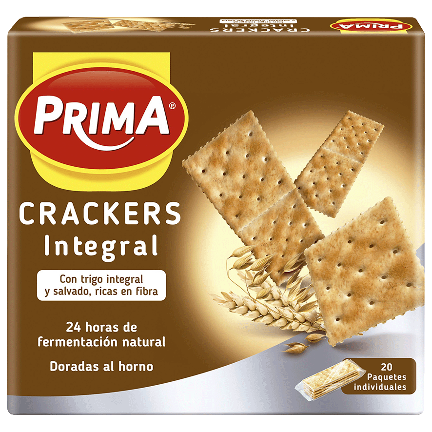 CRACKERS INTEGRALES 500 G.