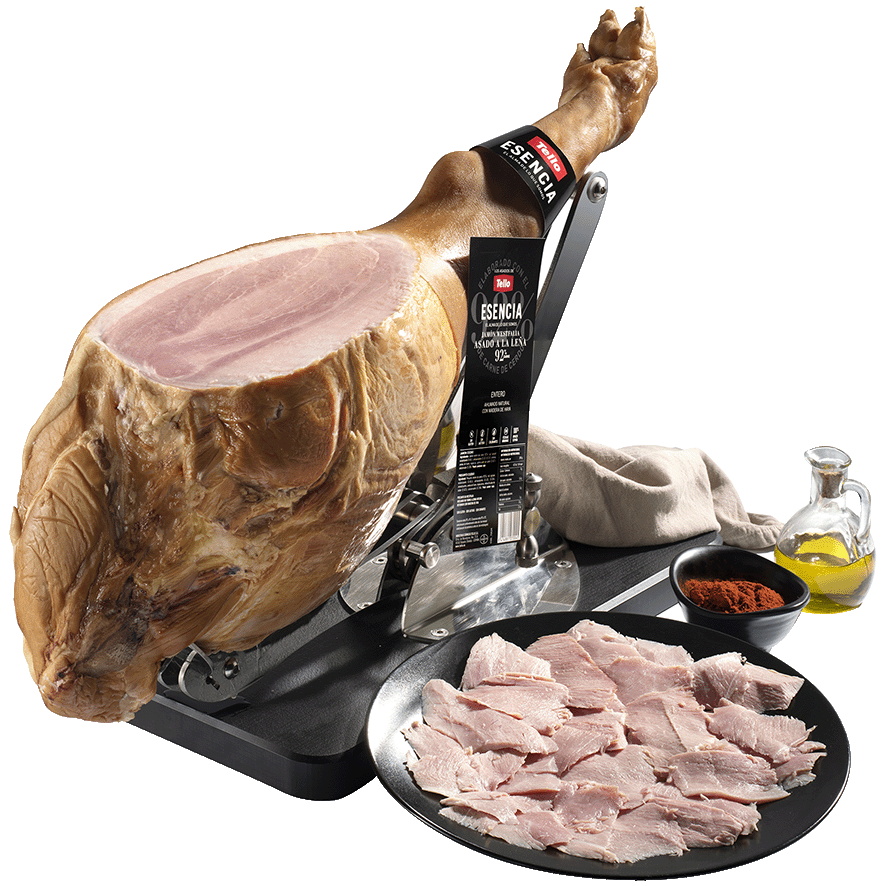 JAMON COCIDO ASADO CON PATA EL KILO