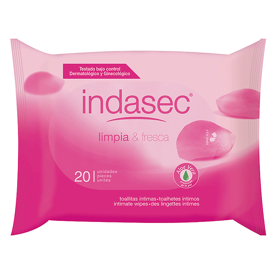 TOALLITAS HIGIENE &Iacute;NTIMA 20 UDS.