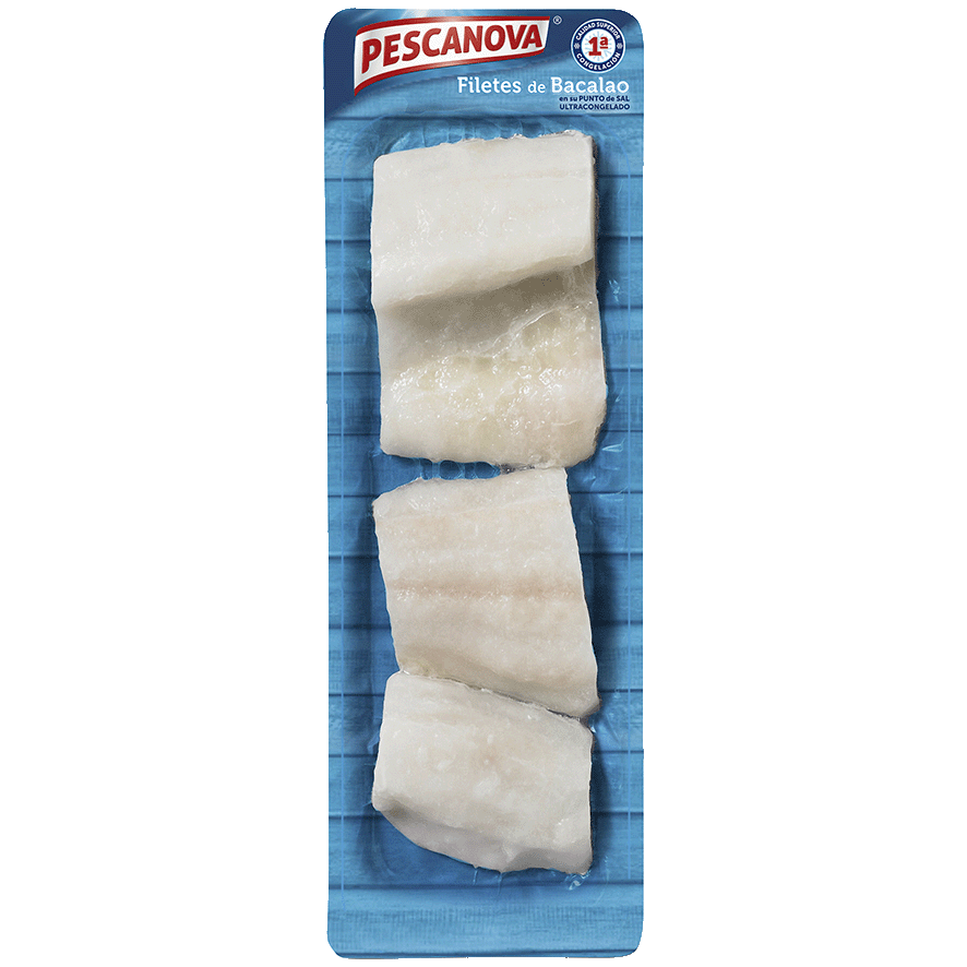 FILETES DE BACALAO 400 GRS.