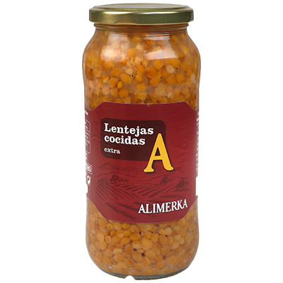 LENTEJAS COCIDAS 400 G.