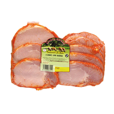 FIAMBRE DE LOMO ADOBADO 350 G.