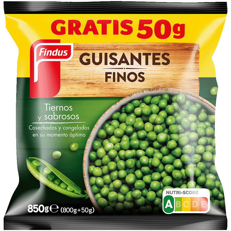 GUISANTES FINOS 800 G.
