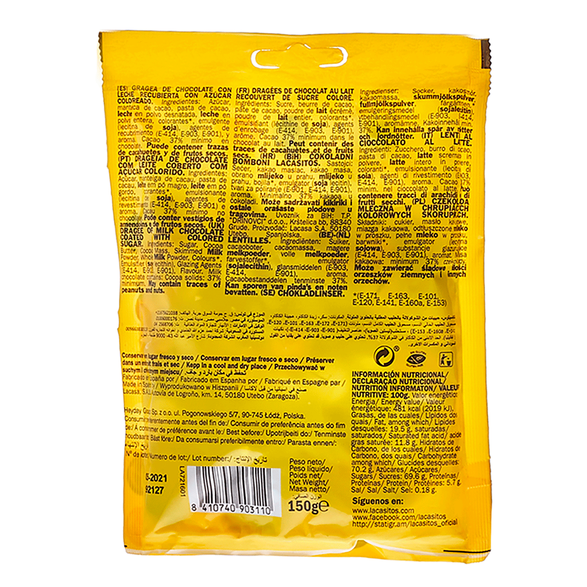 LACASITOS 150 G.